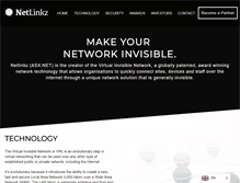 Tablet Screenshot of netlinkz.com